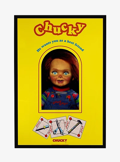 Chucky TV Series Good Guys Doll Framed Poster