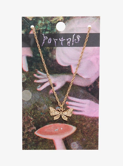 Melanie Martinez Portals Butterfly Necklace