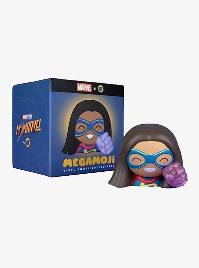 Marvel Ms. Marvel MEGAMOJI Bust Figure by 100% Soft