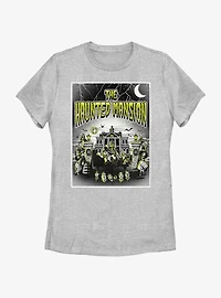 Disney Haunted Mansion Horror Poster Womens T-Shirt BoxLunch Web Exclusive