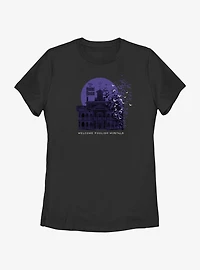 Disney Haunted Mansion Welcome Foolish Mortals Womens T-Shirt