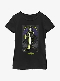 Disney Haunted Mansion Bride Portrait Nouveau Youth Girls T-Shirt