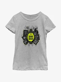 Disney Haunted Mansion Resident Portraits Youth Girls T-Shirt