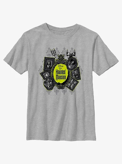 Disney Haunted Mansion Resident Portraits Youth T-Shirt