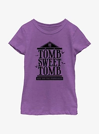 Disney Haunted Mansion Make Your Final Arrangements Youth Girls T-Shirt