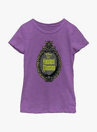 Disney Haunted Mansion Mirror Youth Girls T-Shirt