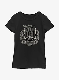 Disney Haunted Mansion Gargoyle Candle Holder Youth Girls T-Shirt