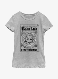 Disney Haunted Mansion Madame Leota Poster Youth Girls T-Shirt