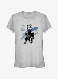 Star Wars Ahsoka Inky Ahsoka Girls T-Shirt