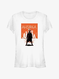 Star Wars Ahsoka Action Stance Girls T-Shirt