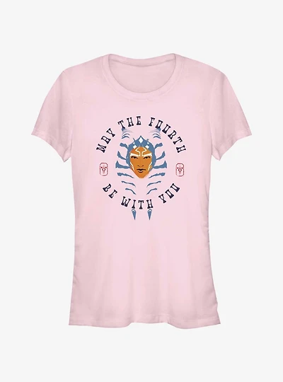 Star Wars Ahsoka May The Fourth Be With You Girls T-Shirt