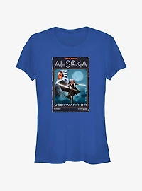 Star Wars Ahsoka Jedi Warrior VHS Girls T-Shirt