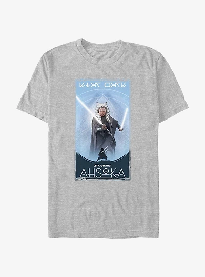 Star Wars Ahsoka Jedi Poster T-Shirt
