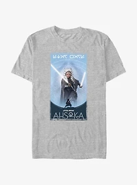 Star Wars Ahsoka Jedi Poster T-Shirt
