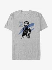 Star Wars Ahsoka Inky Ahsoka T-Shirt