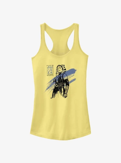 Star Wars Ahsoka Inky Ahsoka Girls Tank