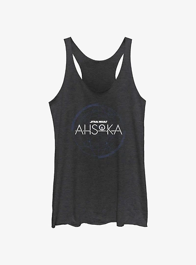 Star Wars Ahsoka Planetary Logo Girls Tank