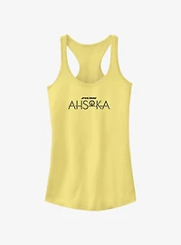 Star Wars Ahsoka Dark Logo Girls Tank