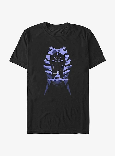 Star Wars Ahsoka Montral Skyline T-Shirt
