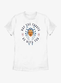 Star Wars Ahsoka May The Fourth Be With You Womens T-Shirt