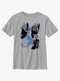 Star Wars Ahsoka Jedi Strokes Youth T-Shirt