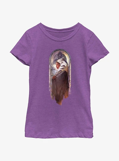 Star Wars Ahsoka Monastic Painting Youth Girls T-Shirt