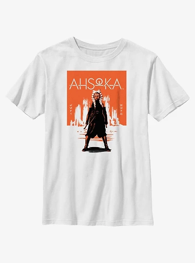 Star Wars Ahsoka Action Stance Youth T-Shirt