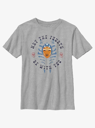 Star Wars Ahsoka May The Fourth Be With You Youth T-Shirt