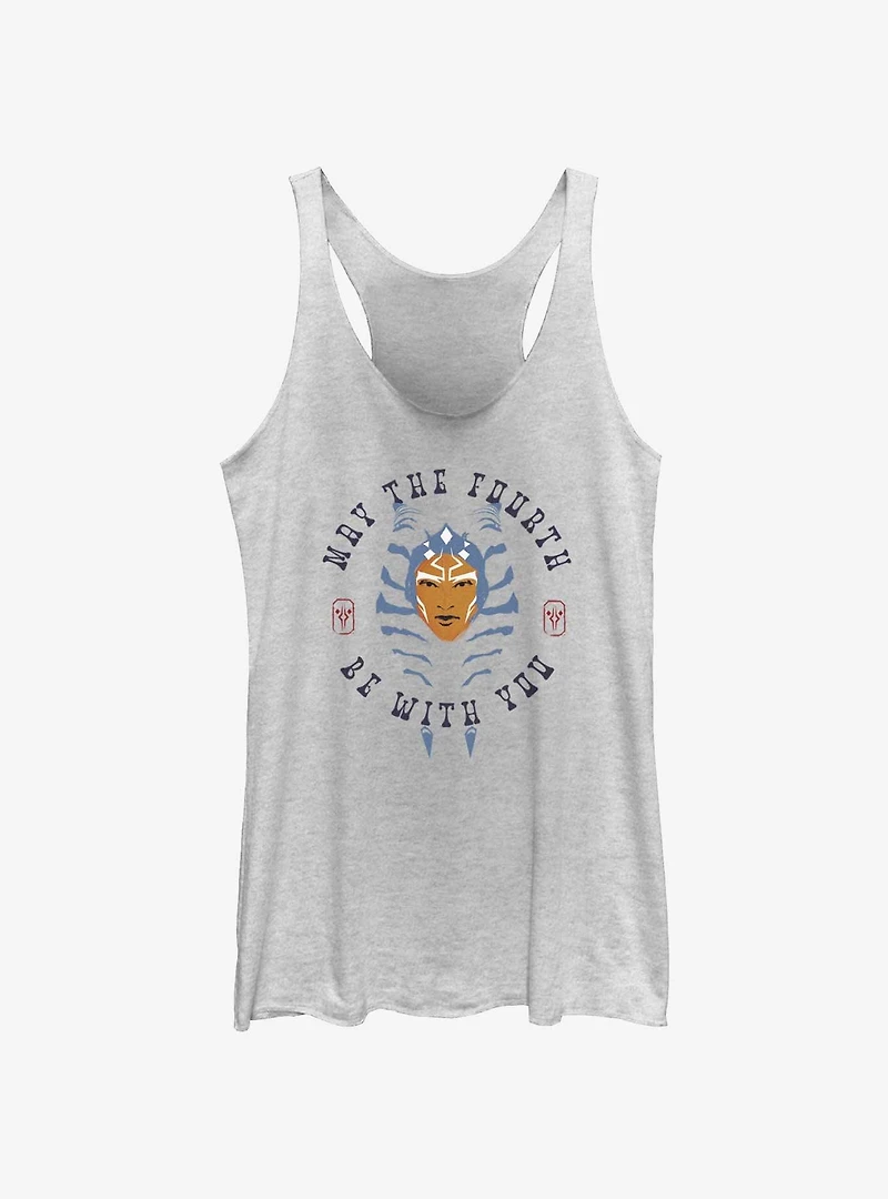 Star Wars Ahsoka May The Fourth Be With You Womens Tank Top