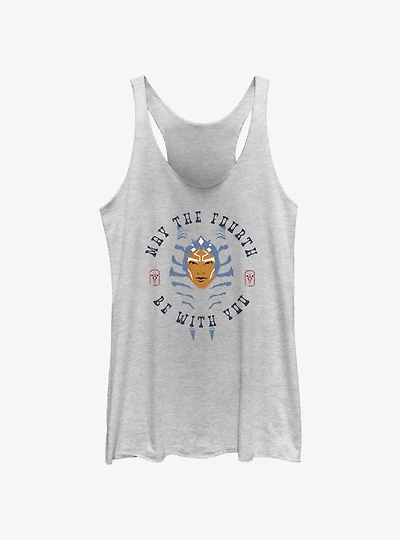 Star Wars Ahsoka May The Fourth Be With You Womens Tank Top