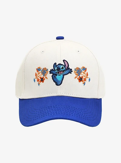 Disney Lilo & Stitch Floral Stitch Cap - BoxLunch Exclusive