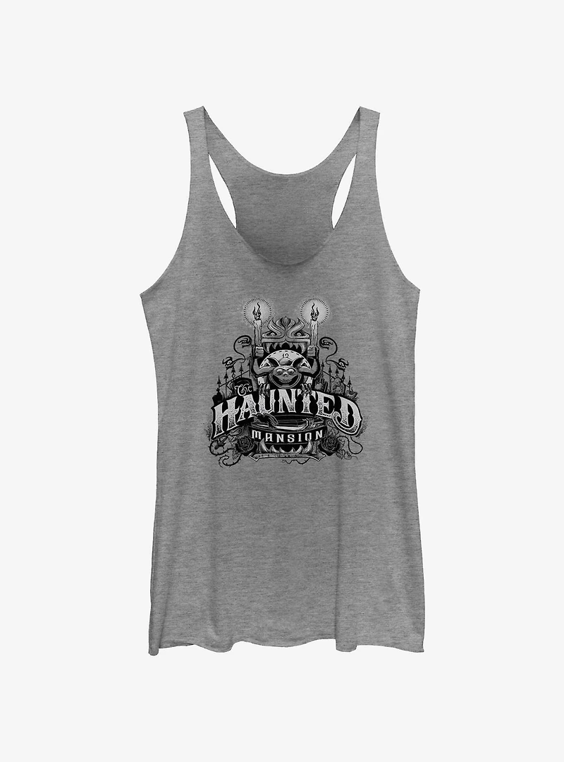 Disney Haunted Mansion Gargoyle Candles Womens Tank Top