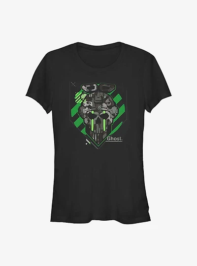 Call Of Duty Camo Ghost Girls T-Shirt