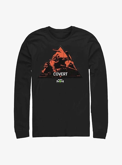 Call Of Duty Covert Red Variant Long Sleeve T-Shirt