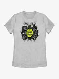 Disney Haunted Mansion Resident Portraits Womens T-Shirt