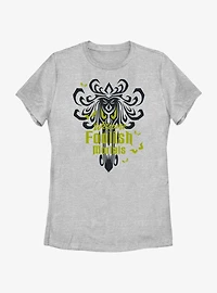 Disney Haunted Mansion Spooky Eyes Welcome Foolish Mortals Womens T-Shirt