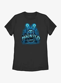 Disney Haunted Mansion Gargoyle Candles Womens T-Shirt