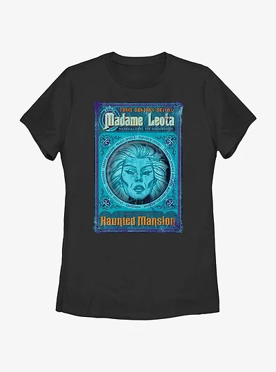 Disney Haunted Mansion Madame Leota Poster Womens T-Shirt
