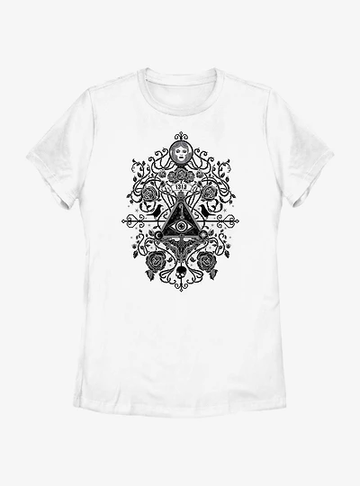 Disney Haunted Mansion Symbols Womens T-Shirt
