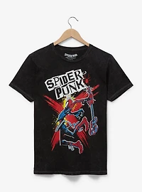 Marvel Spider-Man: Across the Spider-Verse Spider-Punk Portrait T-Shirt - BoxLunch Exclusive