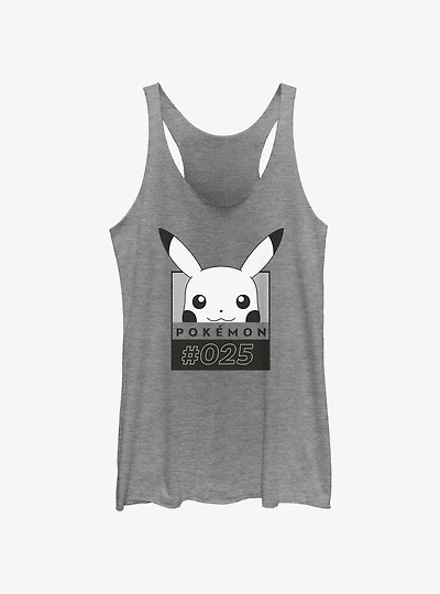 Pokemon Pikachu Face #025 Girls Tank