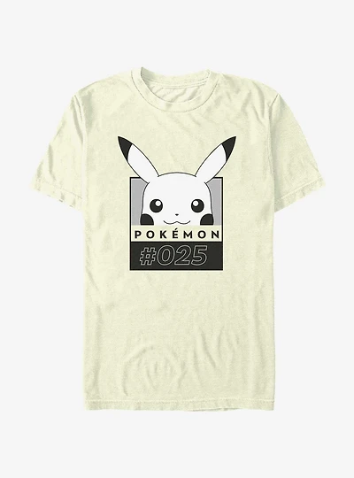 Pokemon Pikachu Face #025 T-Shirt