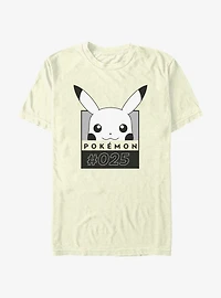 Pokemon Pikachu Face #025 T-Shirt
