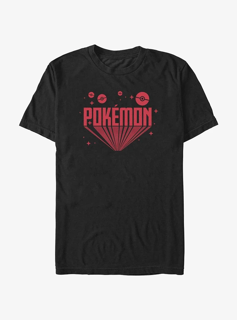 Pokemon Retro Logo T-Shirt