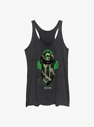 Call Of Duty Tactical Camo Girls Raw Edge Tank