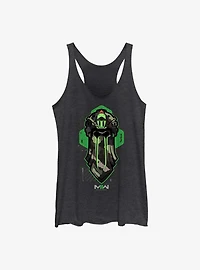 Call Of Duty Tactical Camo Girls Raw Edge Tank