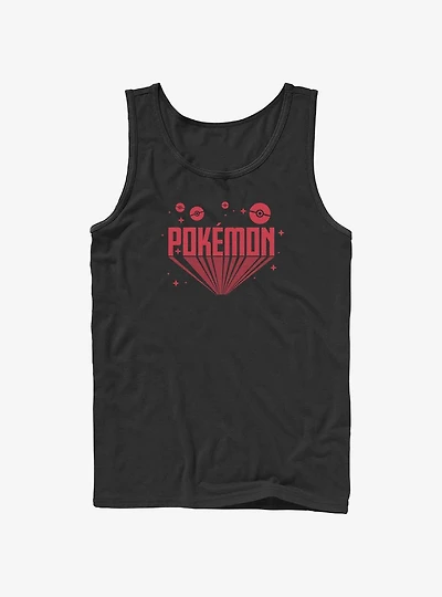 Pokemon Retro Logo Tank