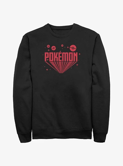 Pokemon Retro Logo Sweatshirt