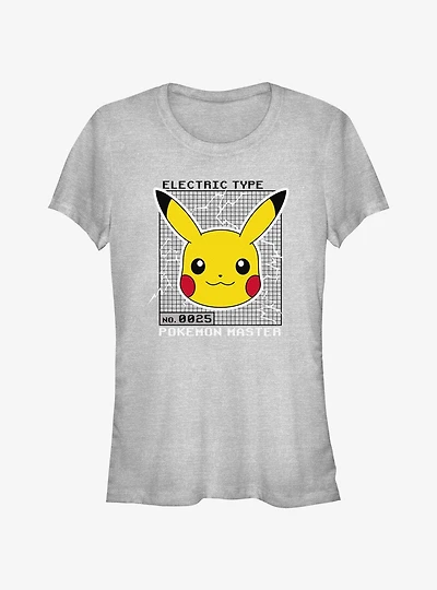 Pokemon Pikachu Electric Girls T-Shirt