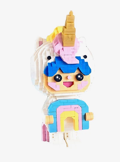 Rainbow Unicorn Mini Bricks by Momiji